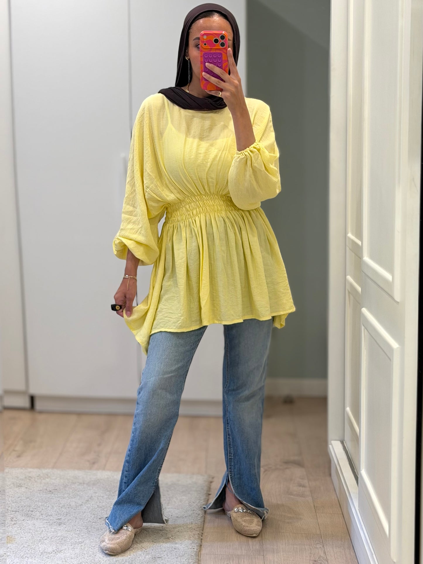 Galaxy Blouse - Yellow