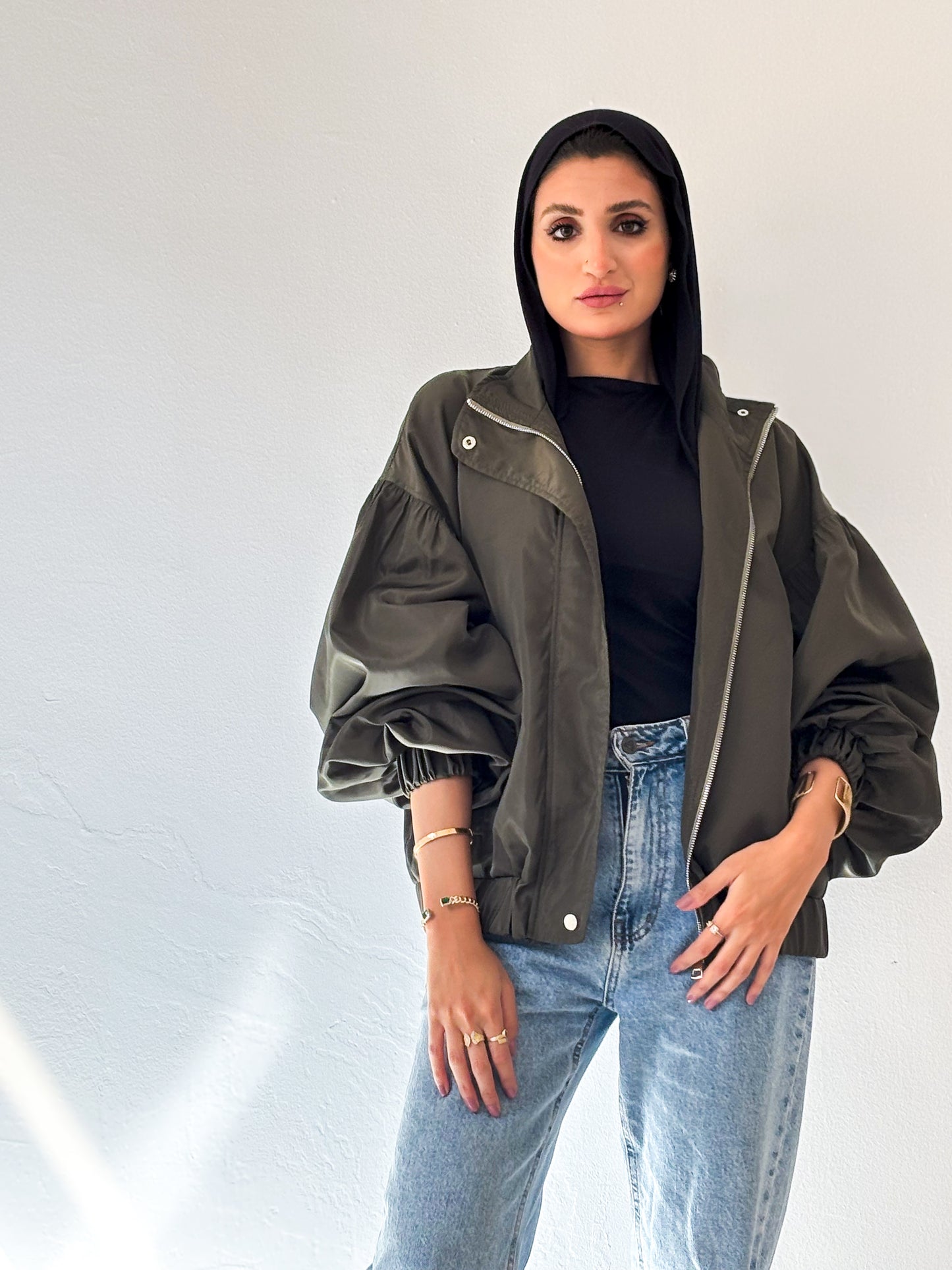 Jemma Jacket-Olive