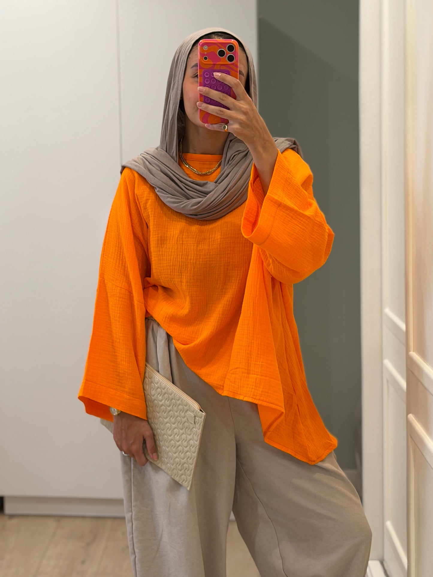 Breeze Blouse - orange