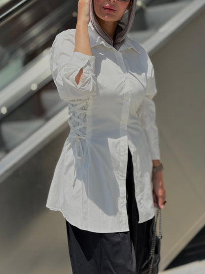 String Shirt - White