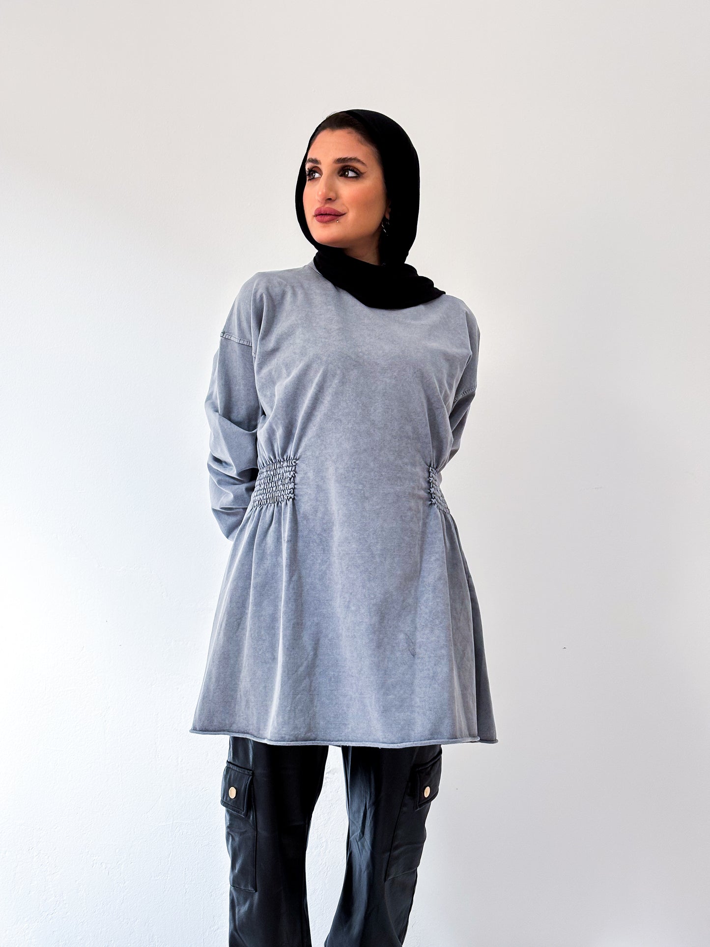 LALA TOP - GREYISH