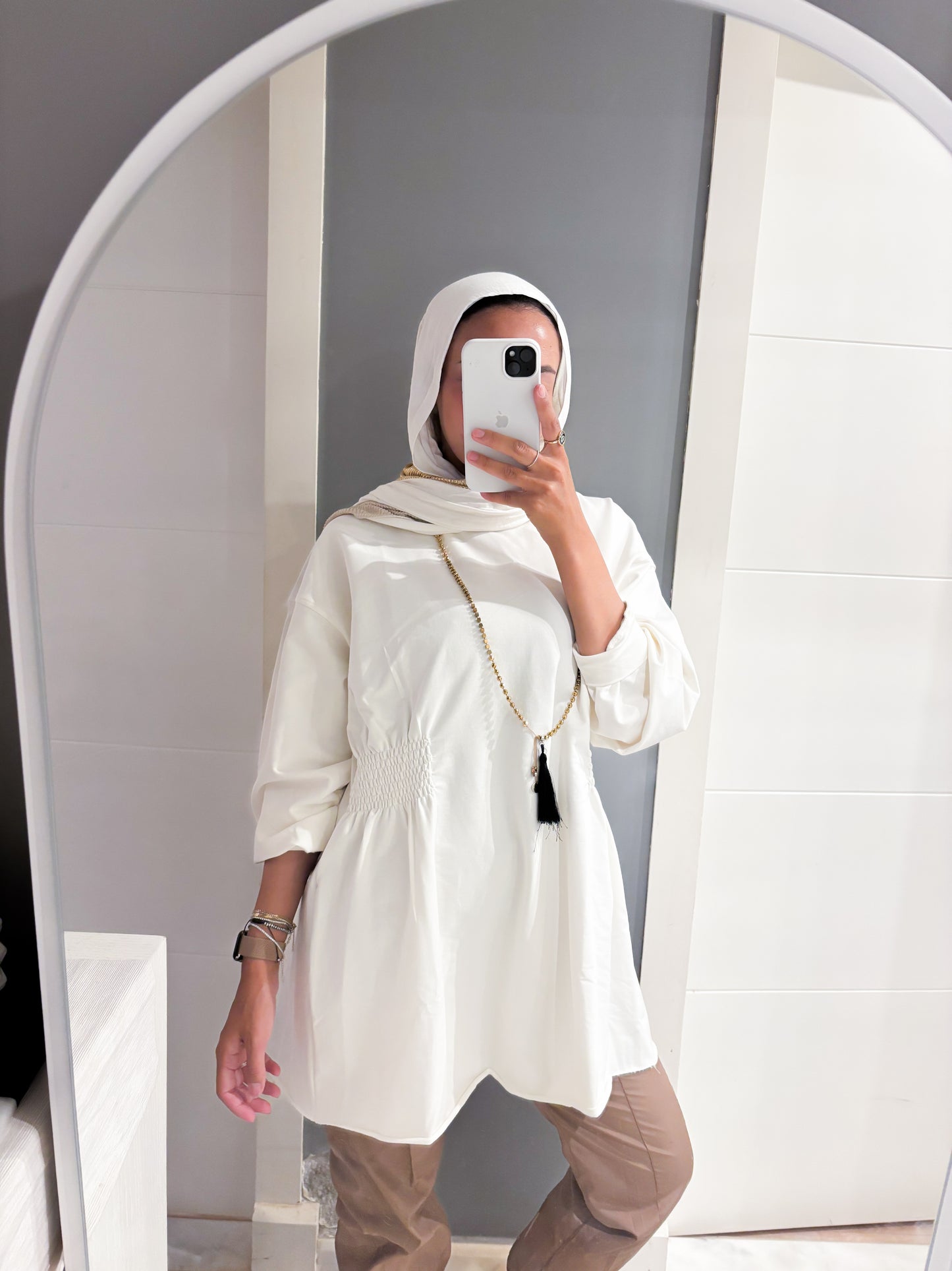 LALA TOP • OFFWHITE