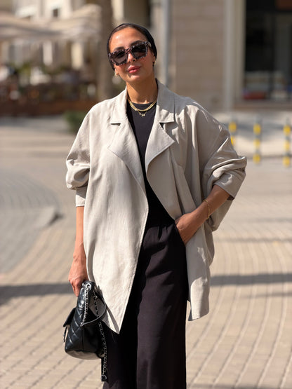 Bushra Jacket - Greyish