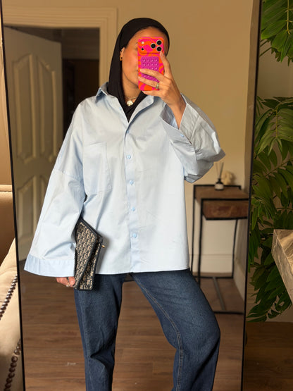 Volume Shirt - Baby Blue