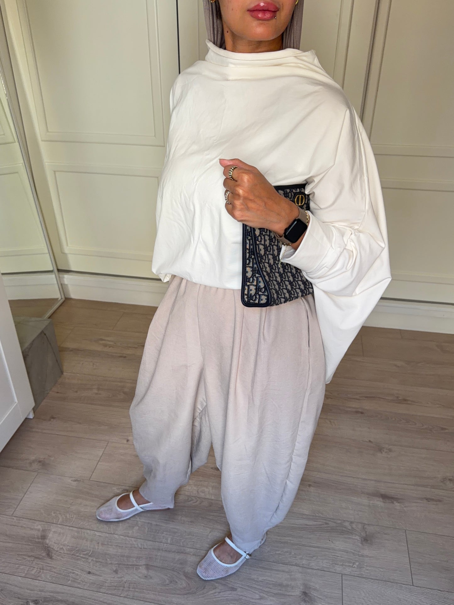 Balloon Pants - Greyish