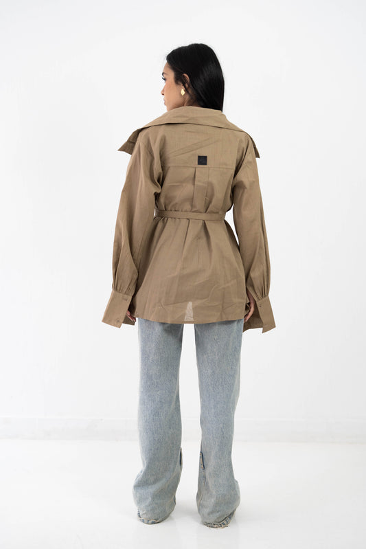 Double Shirt • beige