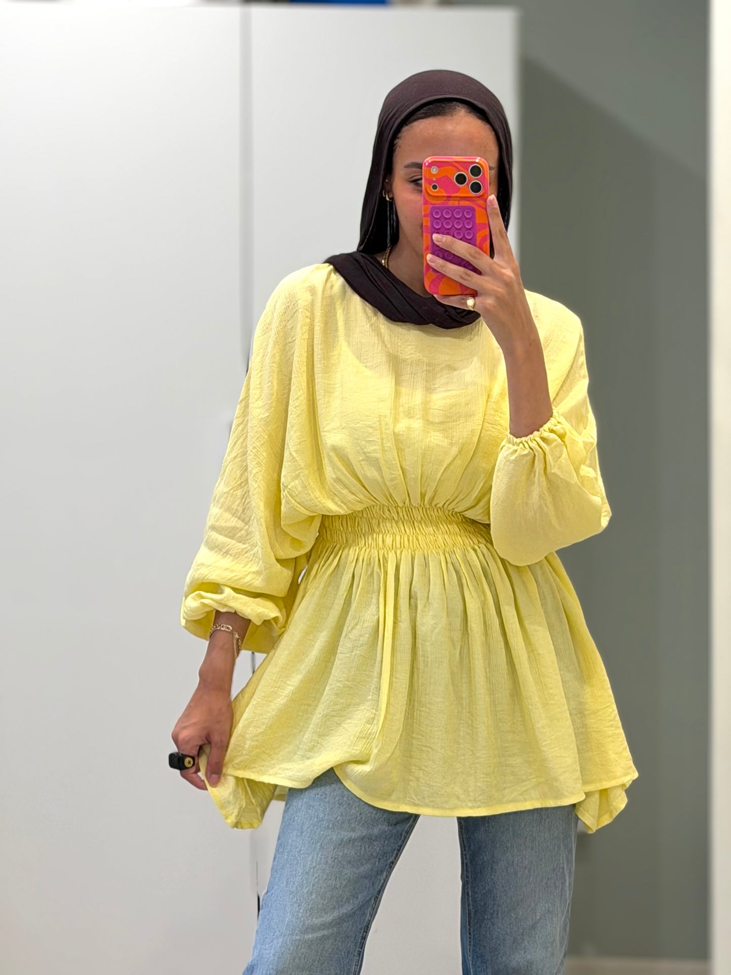 Galaxy Blouse - Yellow