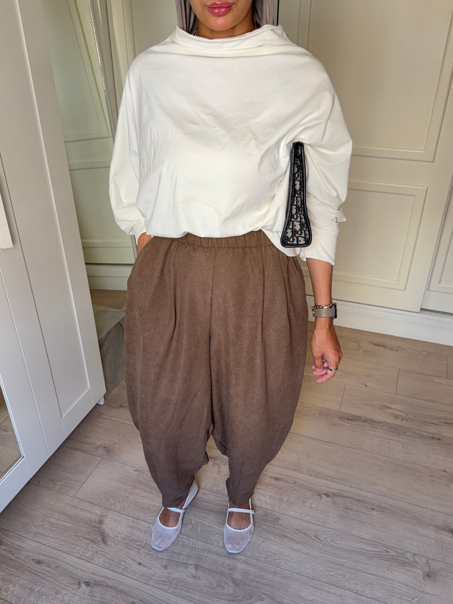 Balloon Pants - Brown