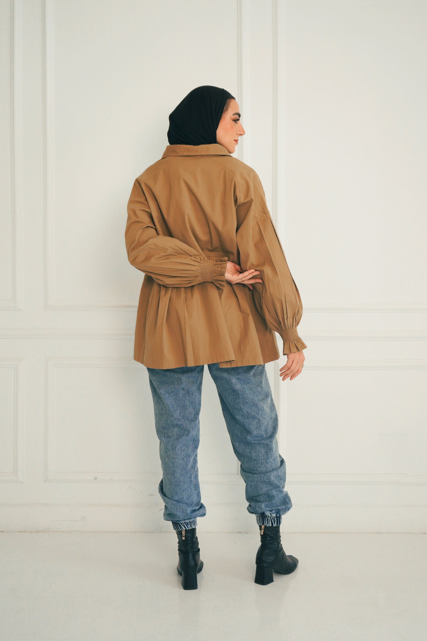 The Luna Shirt - Brown