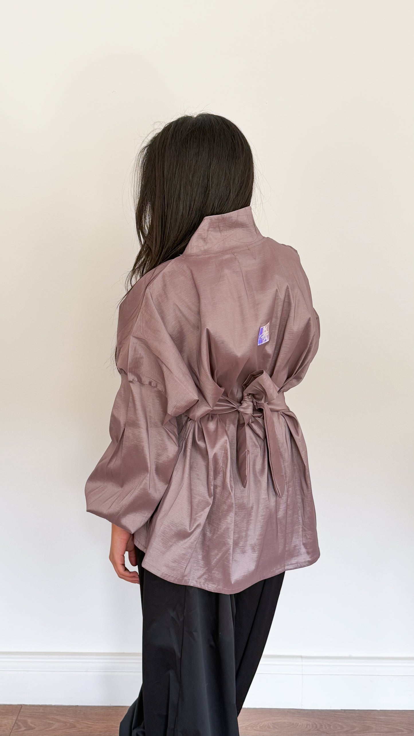 Bonbon Blouse | Beige greyish