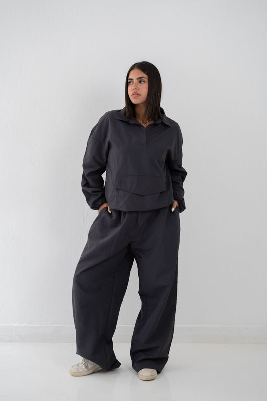 ZAYA SET- DARK GREY