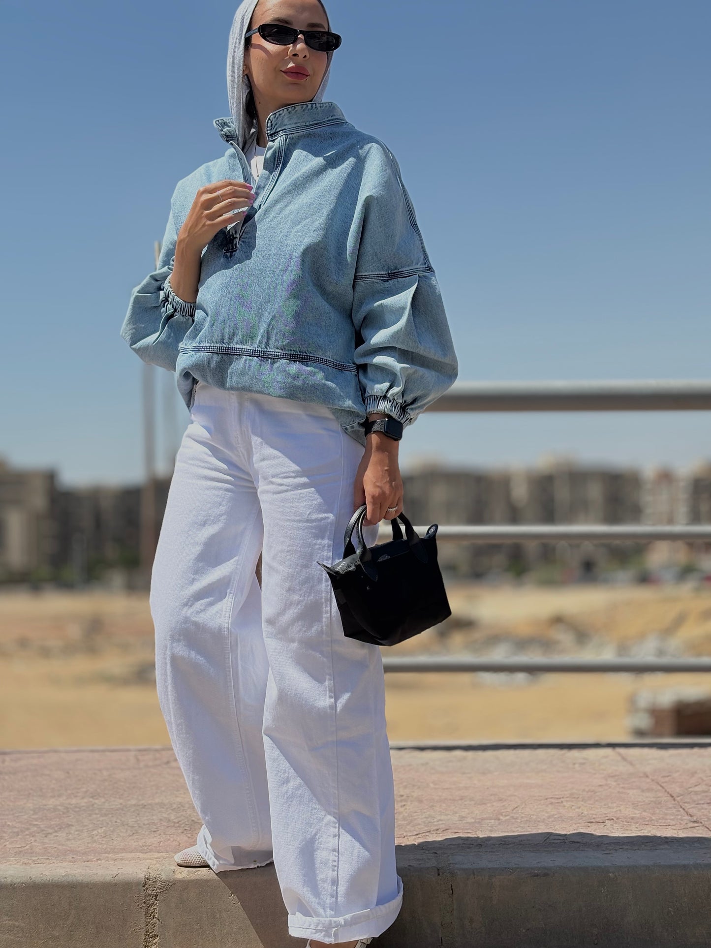 Didi Denim Top