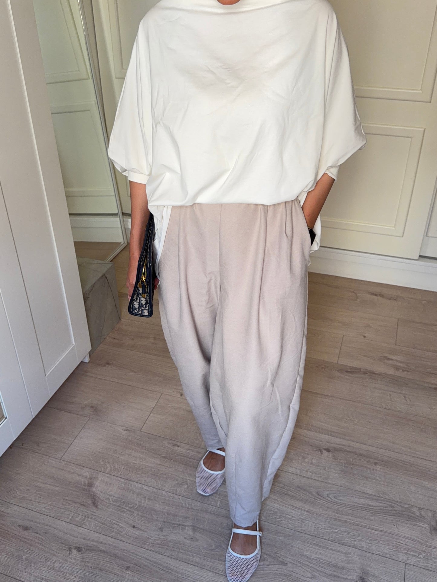 Balloon Pants - Greyish