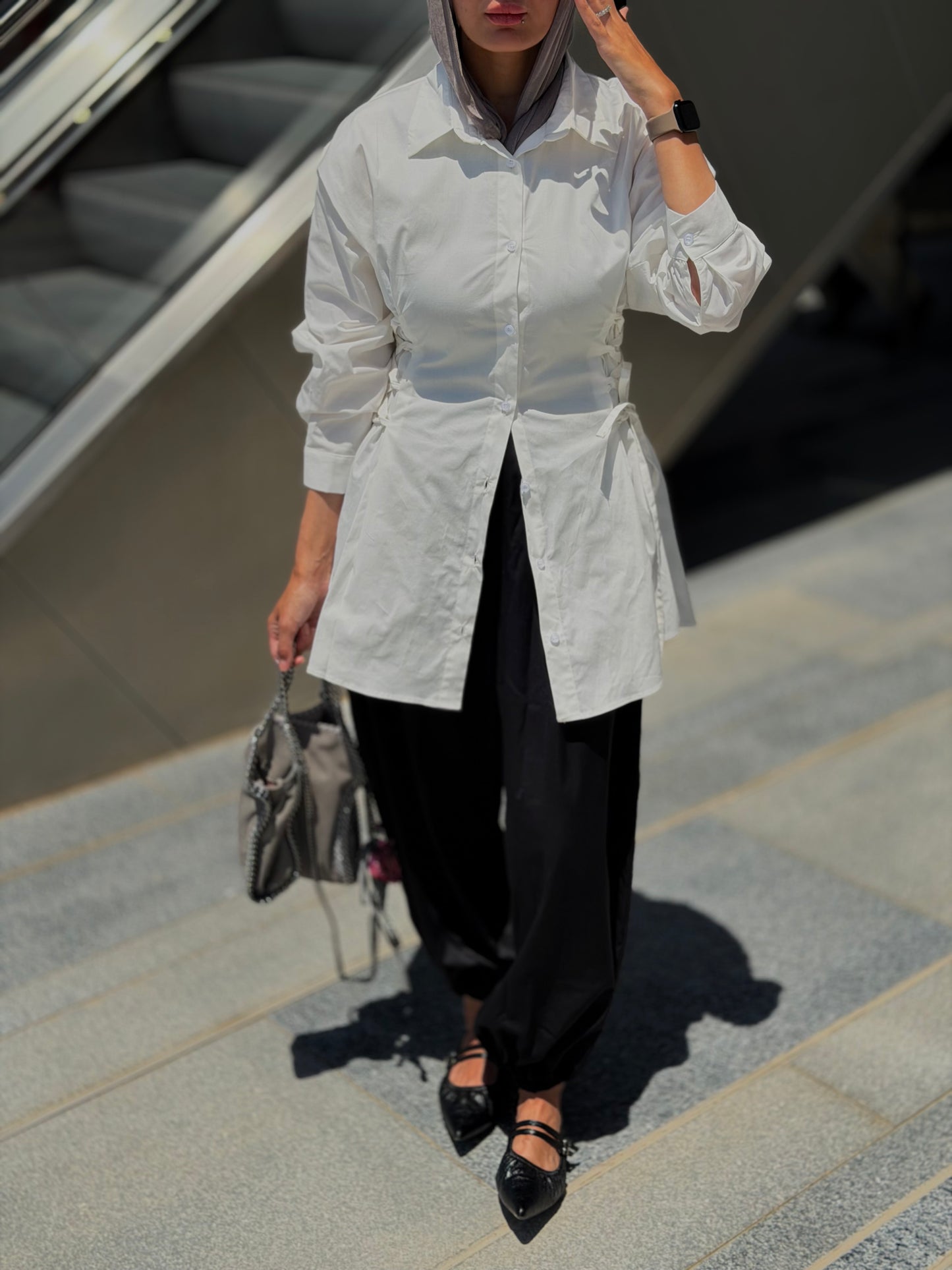String Shirt - White