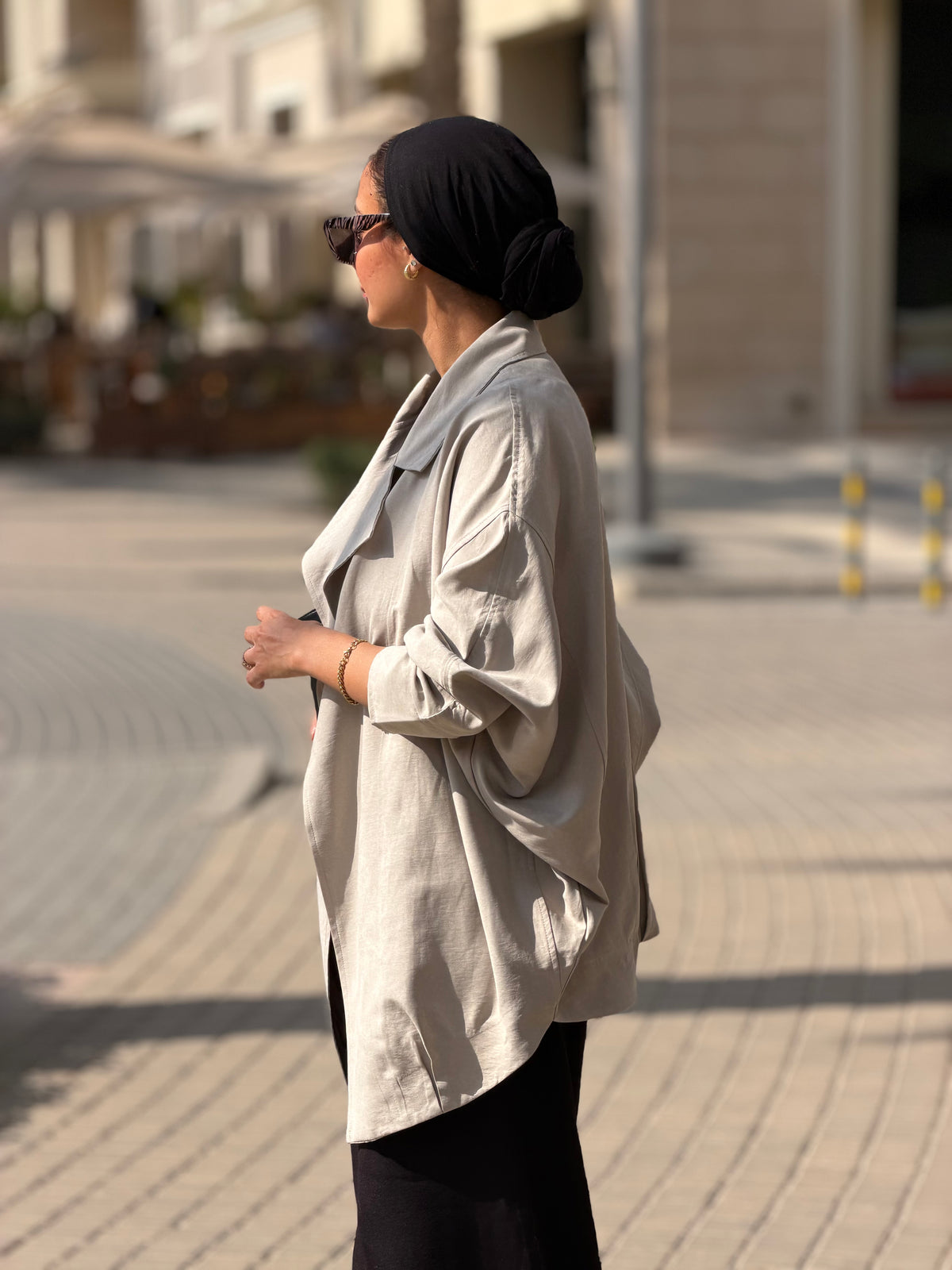 Bushra Jacket - Greyish