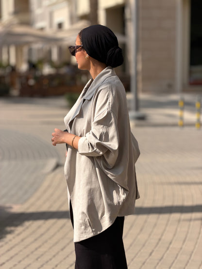 Bushra Jacket - Greyish