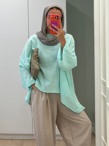 Breeze Blouse - Mint
