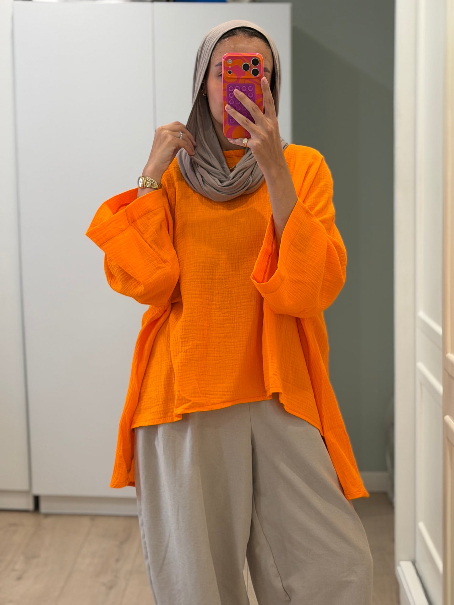 Breeze Blouse - orange