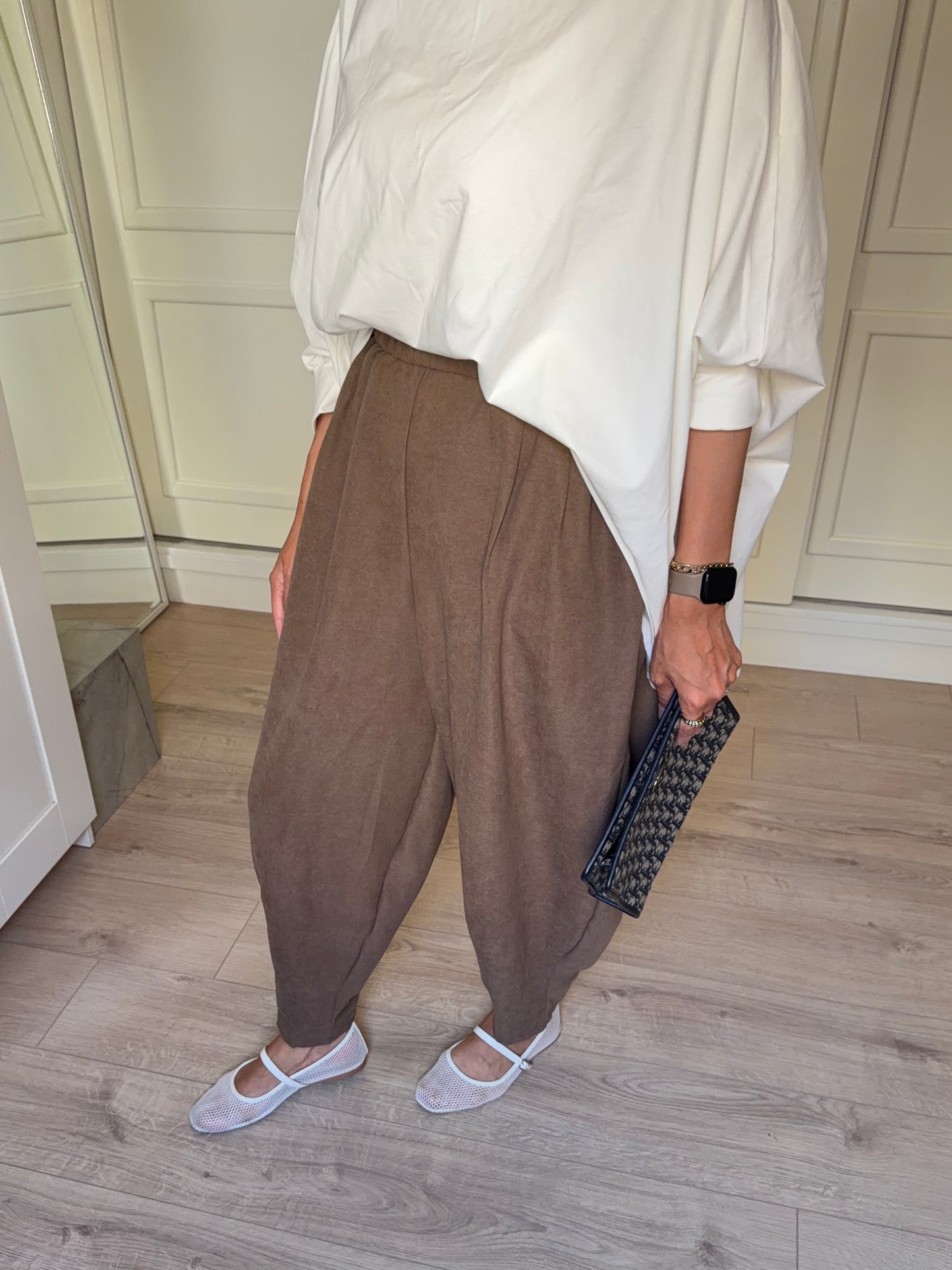 Balloon Pants - Brown
