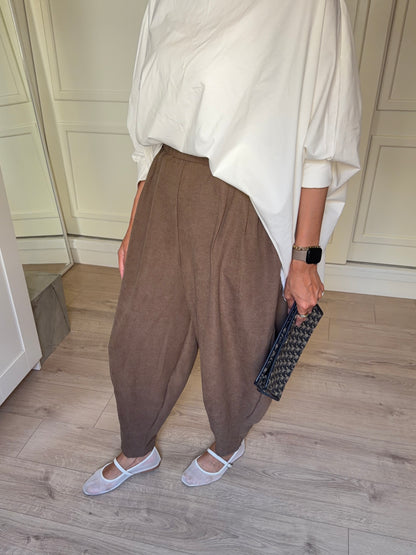 Balloon Pants - Brown