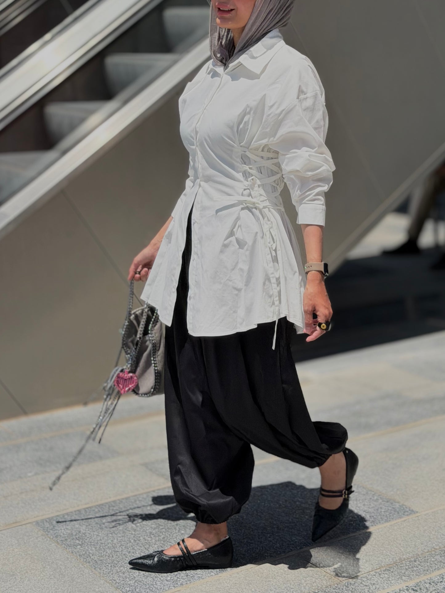 String Shirt - White