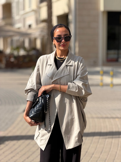 Bushra Jacket - Greyish