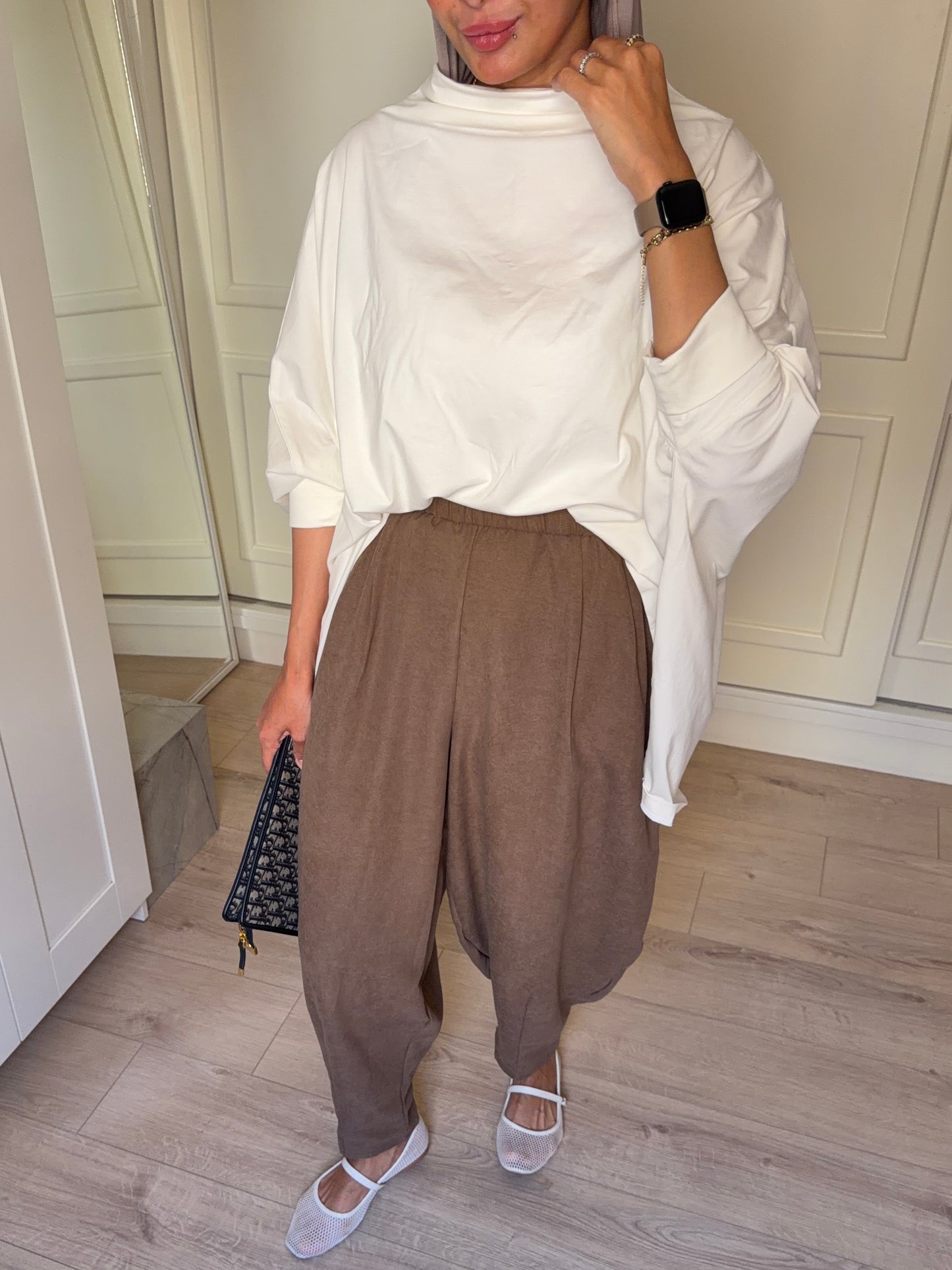 Balloon Pants - Brown