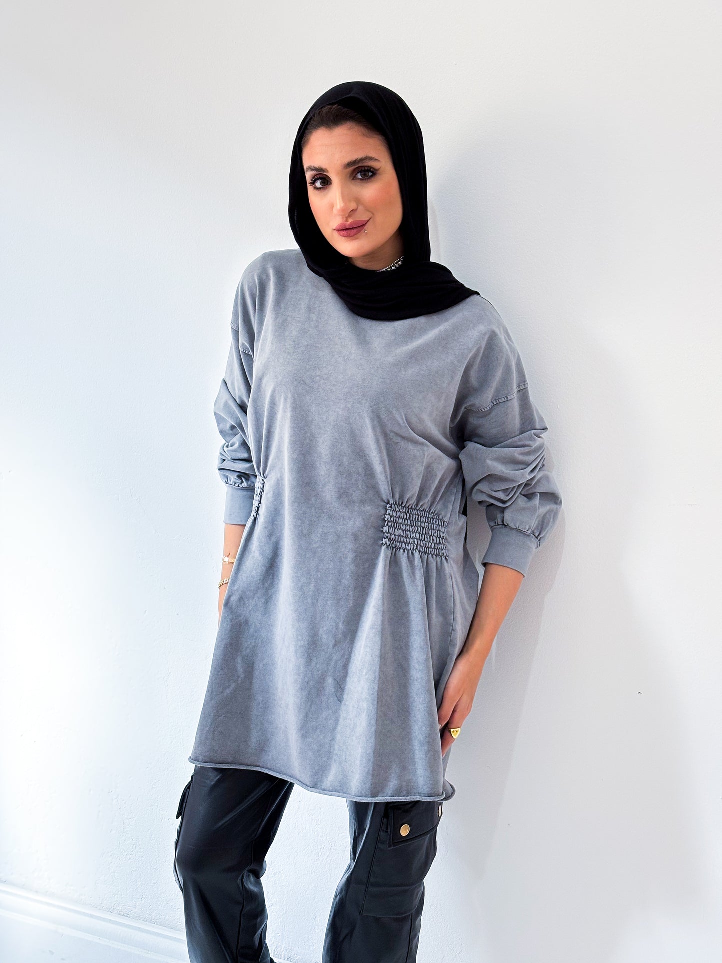 LALA TOP - GREYISH