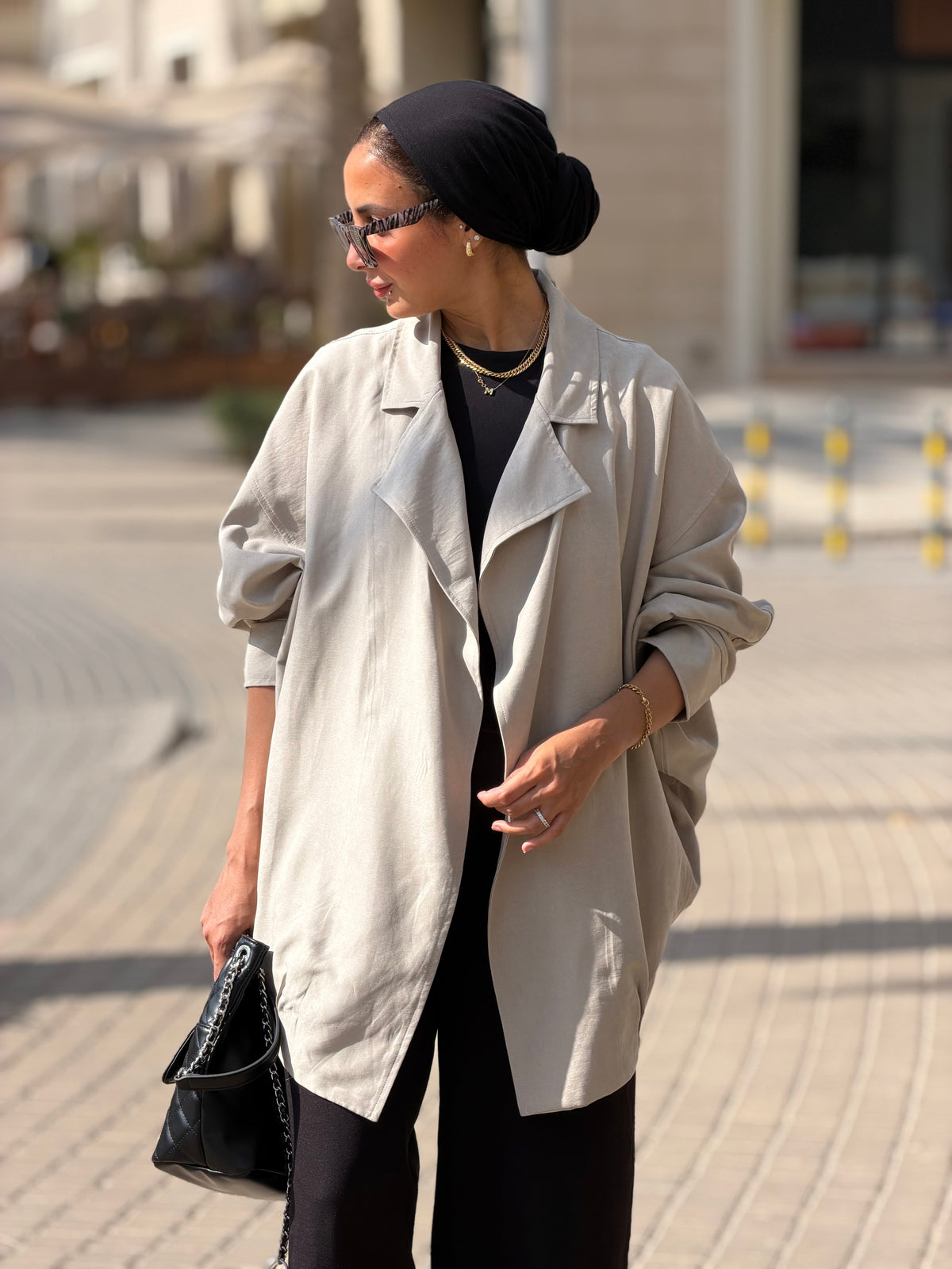 Bushra Jacket - Greyish