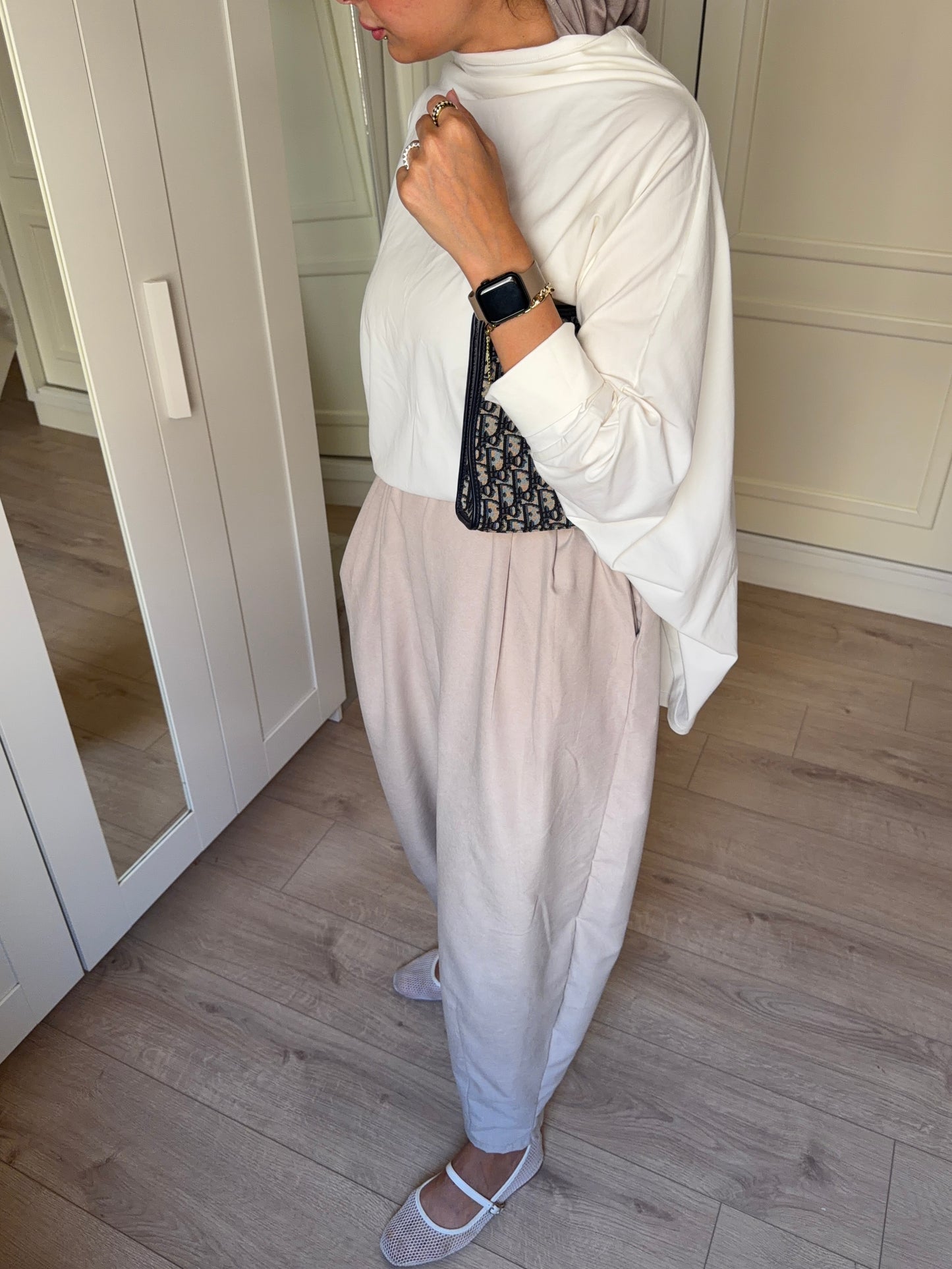 Balloon Pants - Greyish
