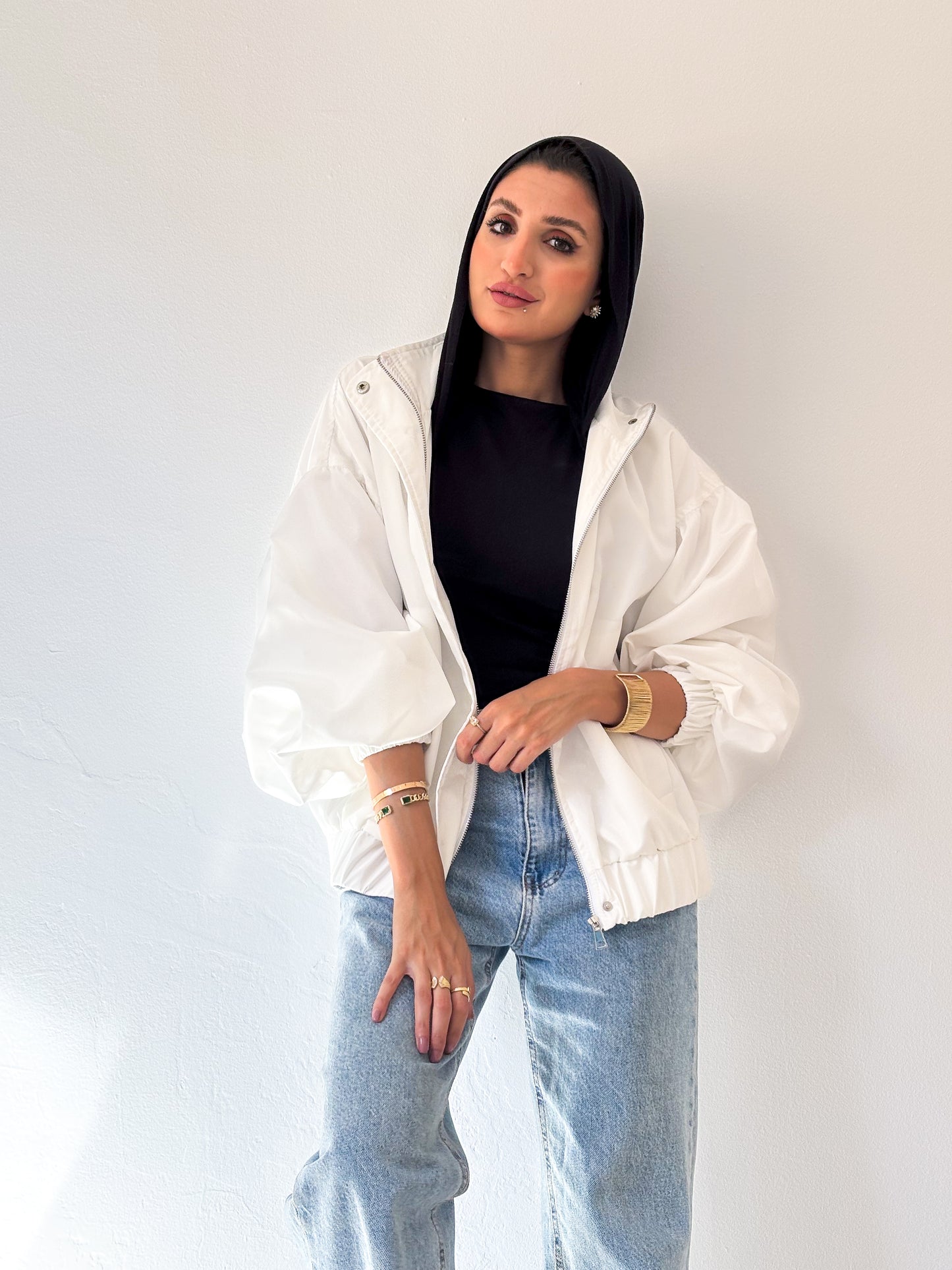 Jemma Jacket-White