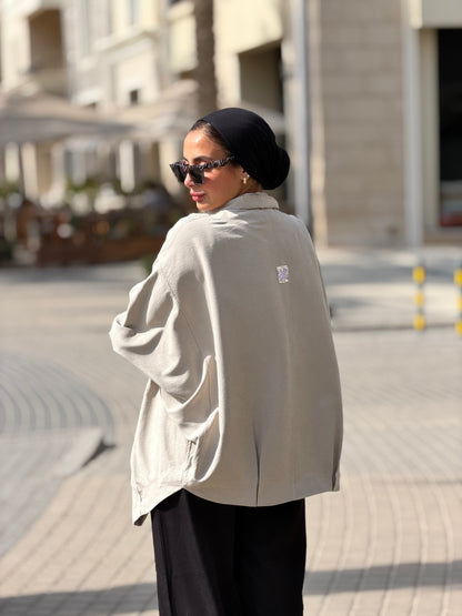 Bushra Jacket - Greyish