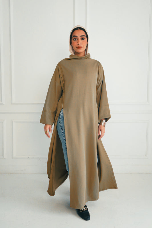 The Hala Tunic - Brown