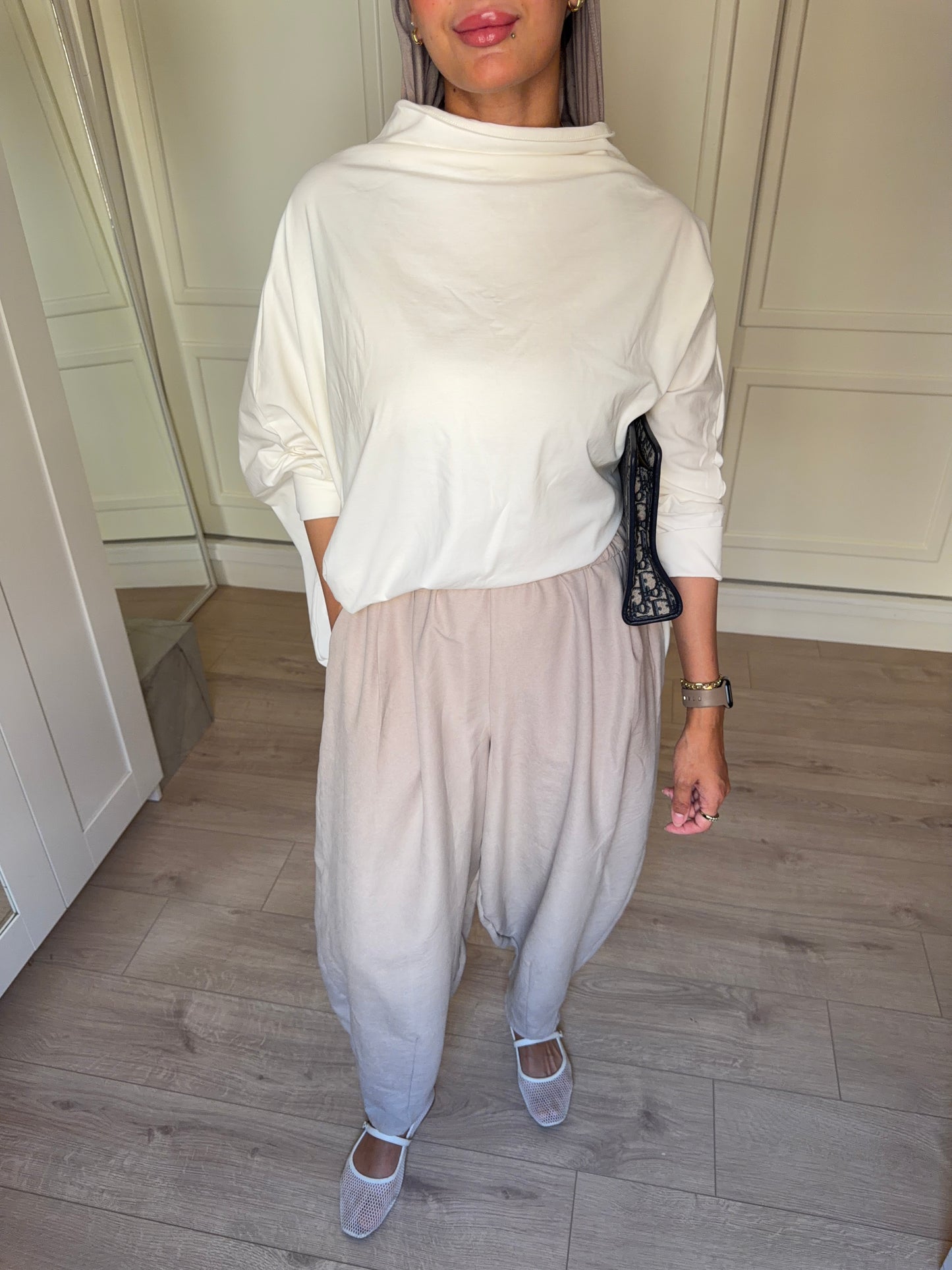 Balloon Pants - Greyish